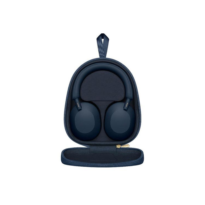 Sony WH-1000XM5/L | Écouteurs sans fil circum-auriculaires - Réduction de bruit - 8 Microphones - Bleu-SONXPLUS Val-des-sources