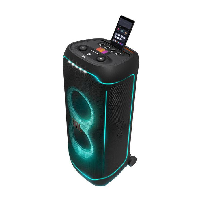 JBL PartyBox Ultimate | Haut-parleur portatif - Jeu de lumière - WiFi 6 - Bluetooth 5.3 - Noir-SONXPLUS Val-des-sources