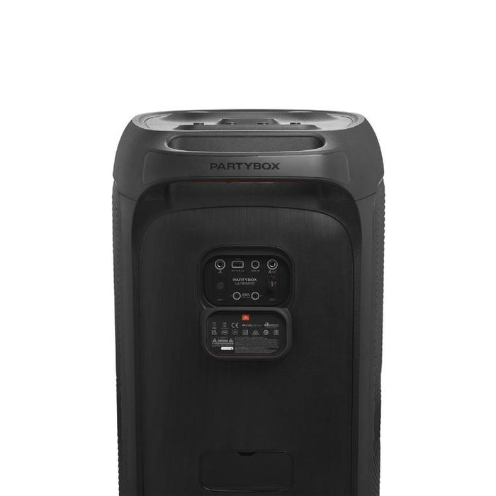 JBL PartyBox Ultimate | Haut-parleur portatif - Jeu de lumière - WiFi 6 - Bluetooth 5.3 - Noir-SONXPLUS Val-des-sources