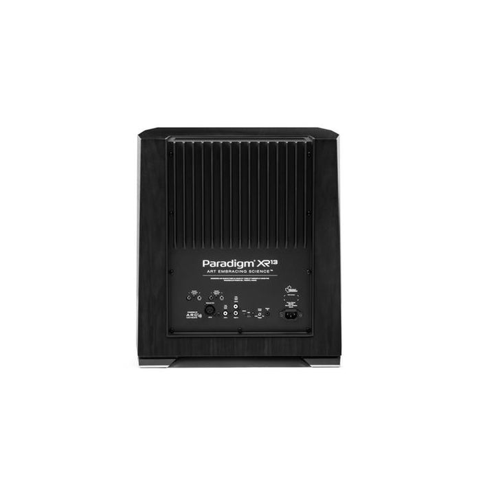 Paradigm XR13 | Caisson de graves 13" - Système de suspension trilinéaire - Active Ridge - 2200 W RMS - Noyer Noir-SONXPLUS Val-des-sources
