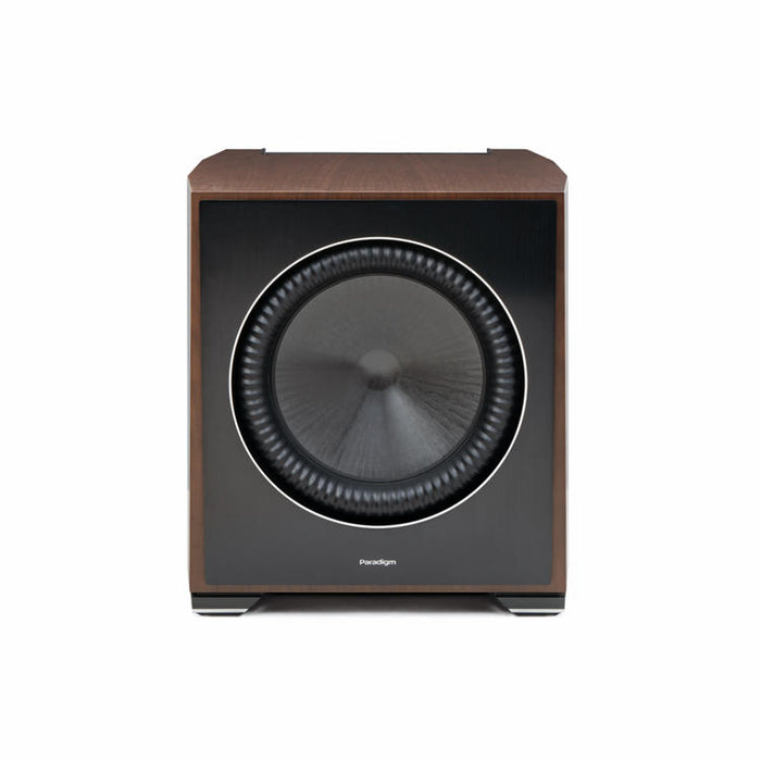 Paradigm XR11 | Caisson de graves 11" - Système de suspension trilinéaire - Active Ridge - 1100 W RMS - Noyer-SONXPLUS Val-des-sources