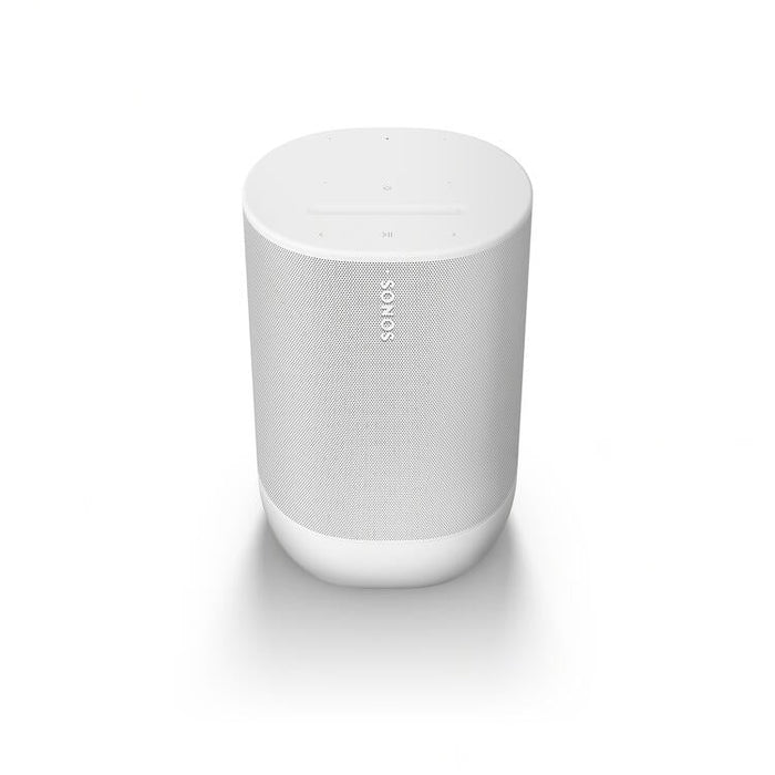 Sonos Move 2 | Haut-parleur sans fil - Stéréo - Commande Vocale - Jusqu'à 24 heures d'autonomies - Blanc-SONXPLUS Val-des-sources