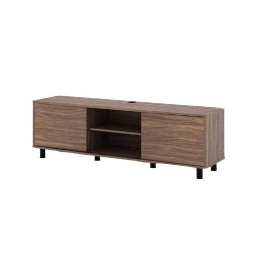 Sonora S20V65MB | Meuble téléviseur - 65" de large - 2 Armoires - Brun moyen-SONXPLUS Val-des-sources