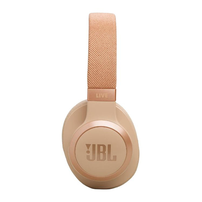 JBL Live 770NC | Écouteurs circum-auriculaires - Sans fil - Bluetooth - Sable-SONXPLUS Val-des-sources
