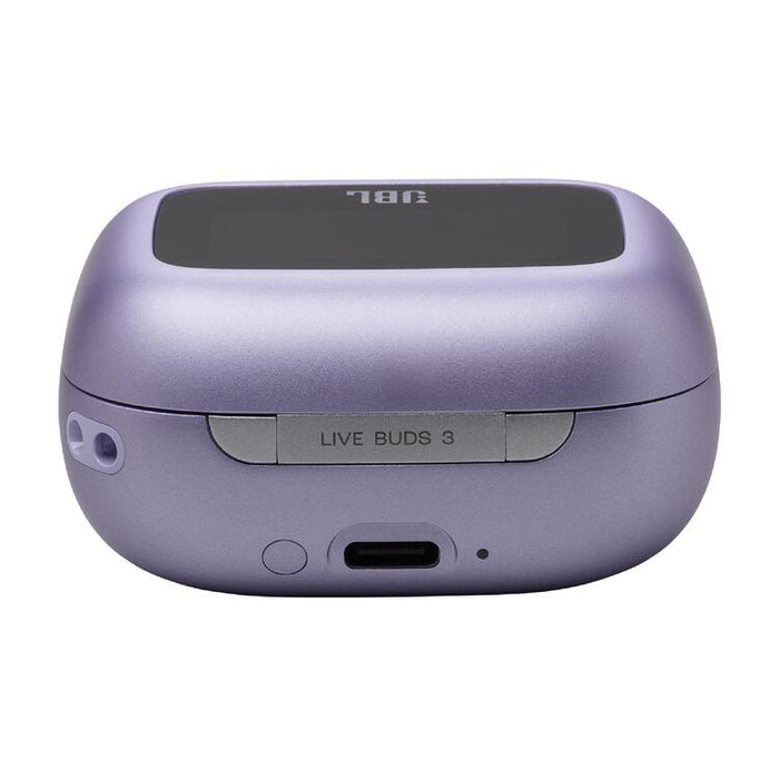 JBL Live Buds 3 | Écouteurs intra-auriculaires - Écran tactile LED 1,45" - Bluetooth - Mauve-SONXPLUS Val-des-sources