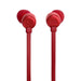 JBL Tune 310C | Écouteurs intra-auriculaires - Filaire - USB-C - Télécommande 3 boutons - Rouge-SONXPLUS Val-des-sources