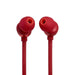 JBL Tune 310C | Écouteurs intra-auriculaires - Filaire - USB-C - Télécommande 3 boutons - Rouge-SONXPLUS Val-des-sources