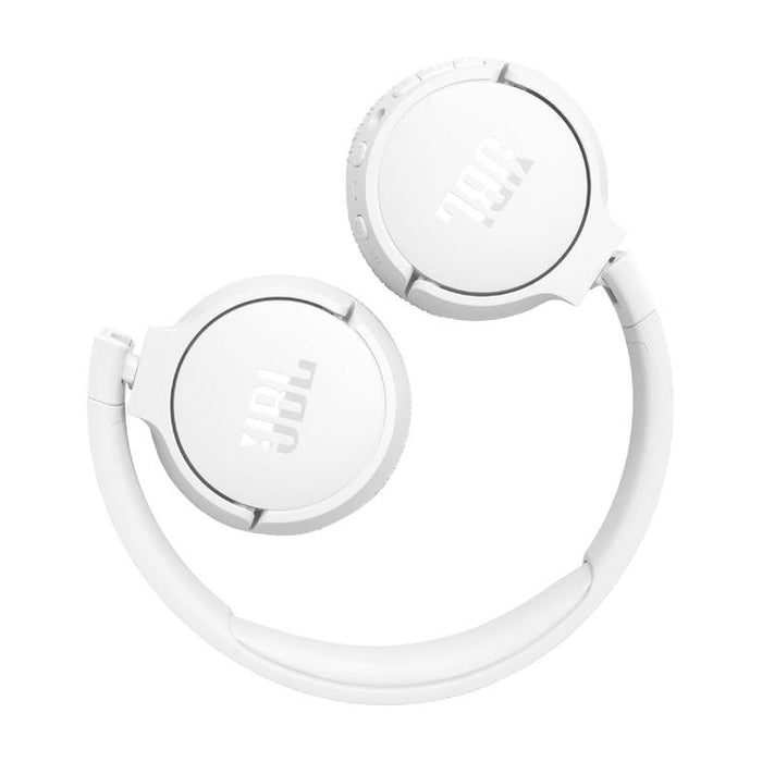 JBL Tune 670NC | Écouteurs circum-auriculaires sans fil - Bluetooth - Annulation active du bruit - Fast Pair - Blanc-SONXPLUS Val-des-sources