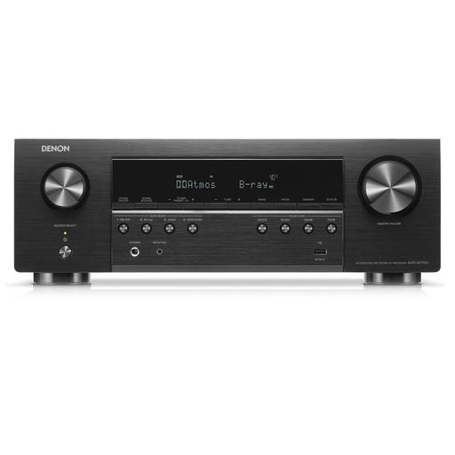 Denon AVR-S770H | Récepteur AV - 7.2 canaux - Cinéma maison - 8K - HEOS intégré - 75W - Noir-SONXPLUS Val-des-sources