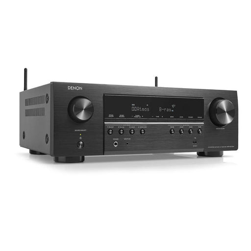 Denon AVR-S770H | Récepteur AV - 7.2 canaux - Cinéma maison - 8K - HEOS intégré - 75W - Noir-SONXPLUS Val-des-sources