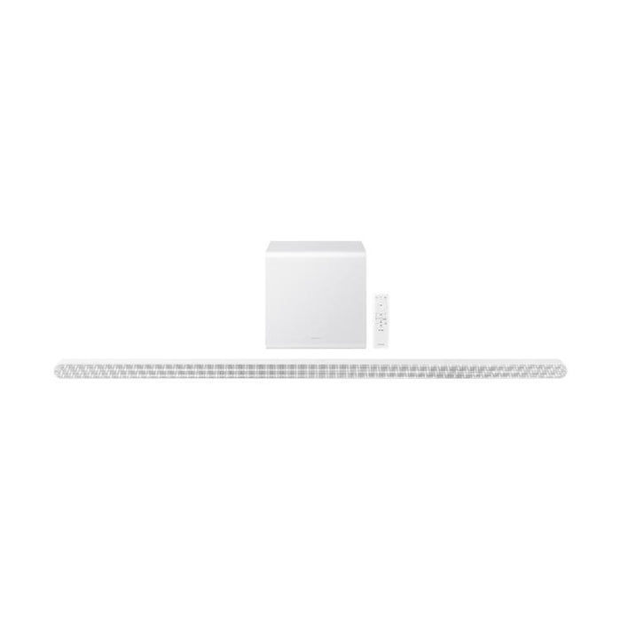 Samsung HW-S801D | Barre de son ultra slim - 3.1.2 canaux - Caisson de graves sans fil - 330W - Dolby Atmos - Bluetooth - Blanc-SONXPLUS Val-des-sources
