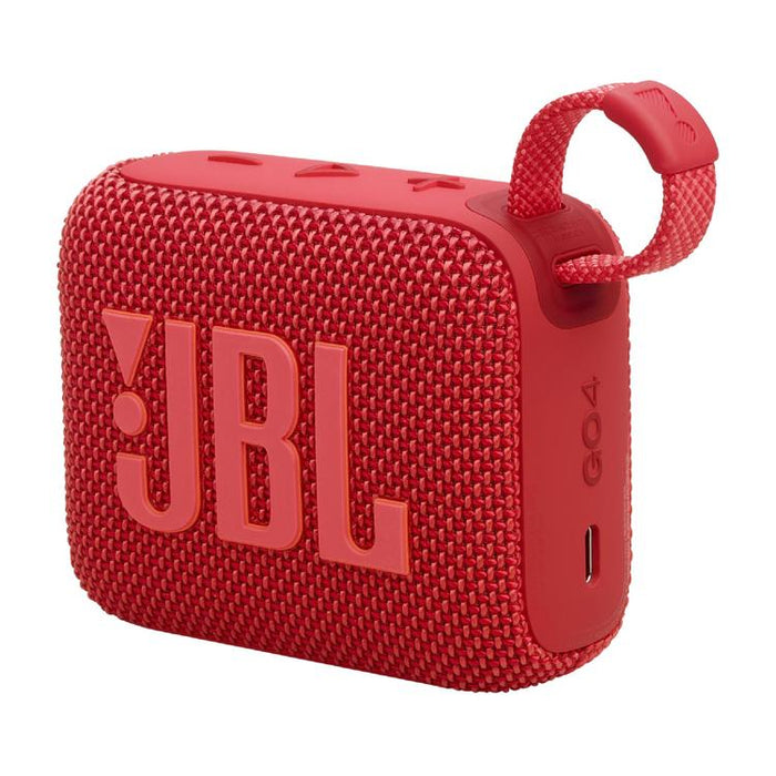 JBL GO 4 | Mini haut-parleur portable - Bluetooth - IP67 - Rouge-SONXPLUS Val-des-sources