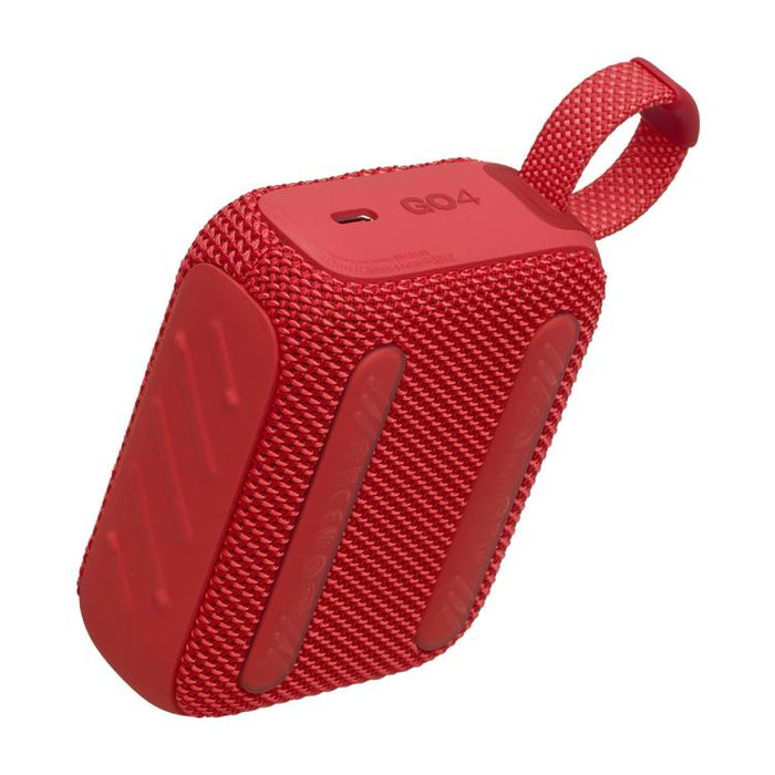JBL GO 4 | Mini haut-parleur portable - Bluetooth - IP67 - Rouge-SONXPLUS Val-des-sources