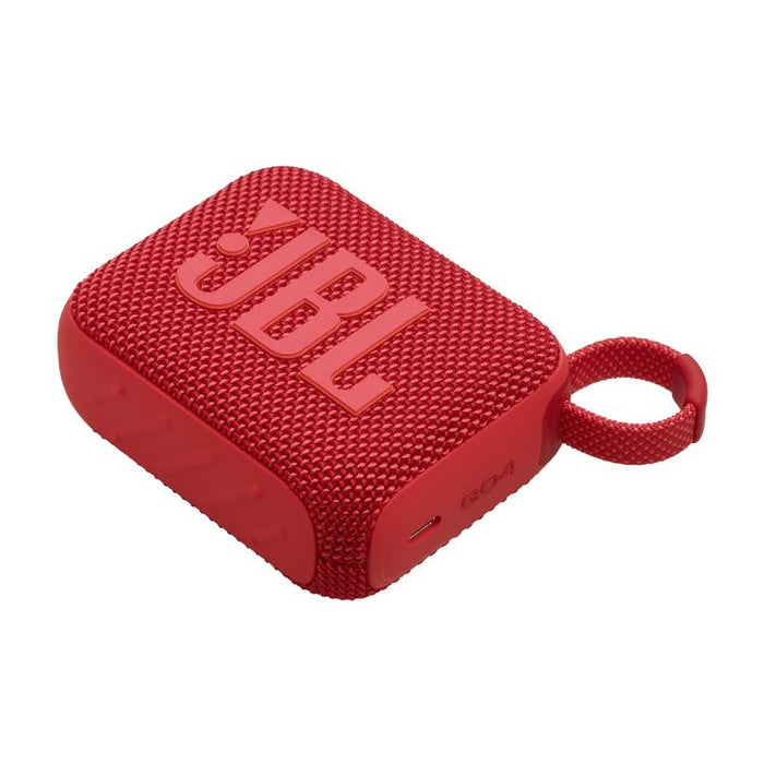 JBL GO 4 | Mini haut-parleur portable - Bluetooth - IP67 - Rouge-SONXPLUS Val-des-sources