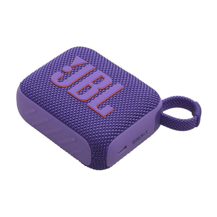 JBL GO 4 | Mini haut-parleur portable - Bluetooth - IP67 - Mauve-SONXPLUS Val-des-sources