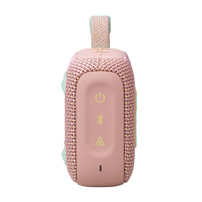JBL GO 4 | Mini haut-parleur portable - Bluetooth - IP67 - Rose-SONXPLUS Val-des-sources