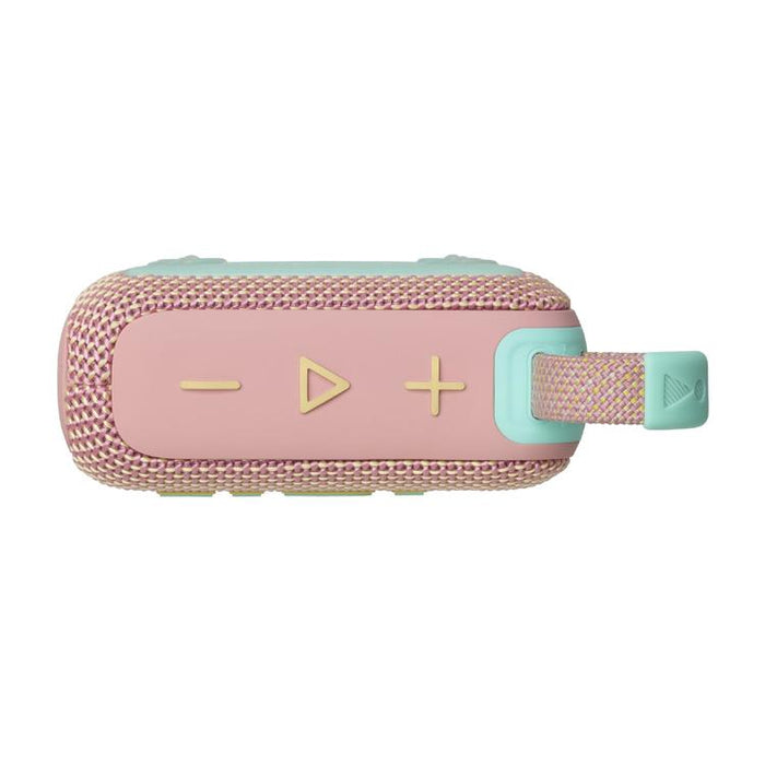 JBL GO 4 | Mini haut-parleur portable - Bluetooth - IP67 - Rose-SONXPLUS Val-des-sources