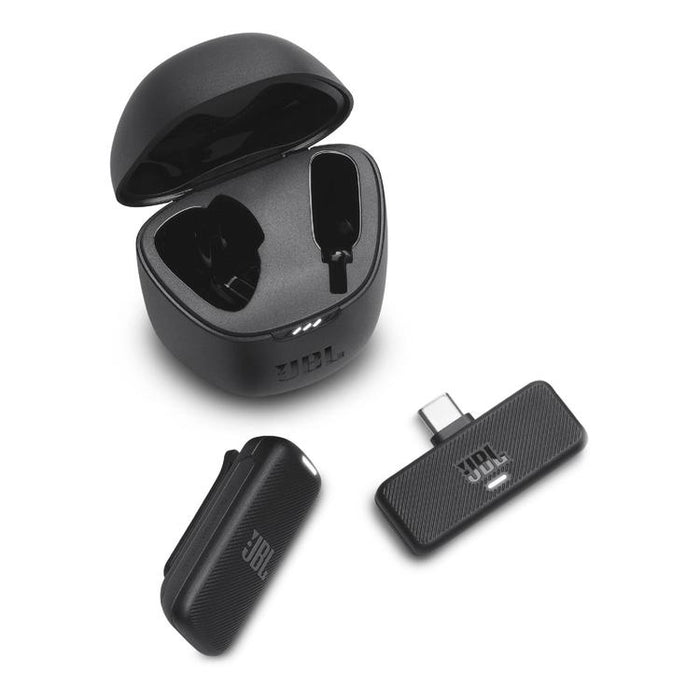 JBL Quantum Stream Wireless | Microphone sans fil à clip - 24 Heures d'autonomie totale - Noir-SONXPLUS Val-des-sources