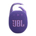 JBL Clip 5 | Haut-parleur à mousqueton portable - Bluetooth - IP67 - Mauve-SONXPLUS Val-des-sources
