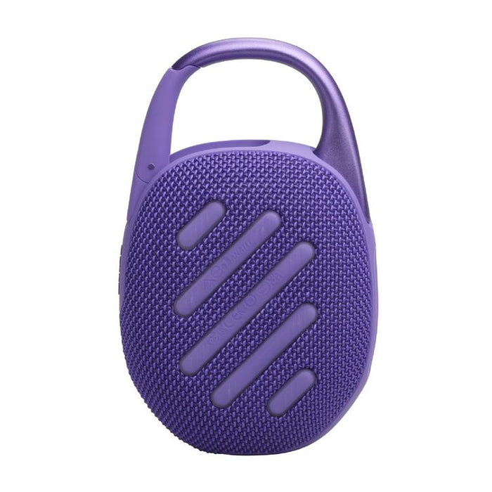 JBL Clip 5 | Haut-parleur à mousqueton portable - Bluetooth - IP67 - Mauve-SONXPLUS Val-des-sources