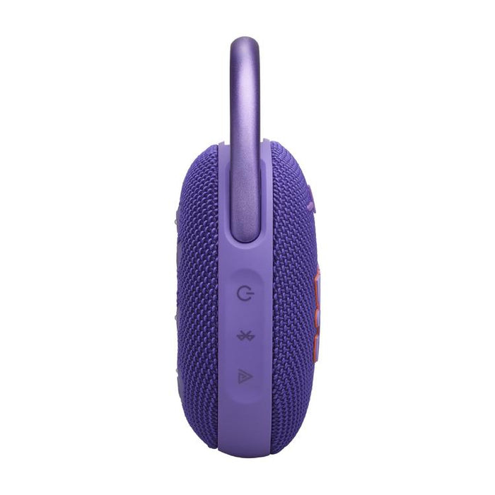 JBL Clip 5 | Haut-parleur à mousqueton portable - Bluetooth - IP67 - Mauve-SONXPLUS Val-des-sources