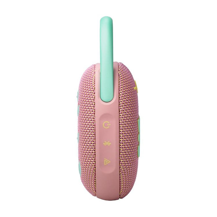 JBL Clip 5 | Haut-parleur à mousqueton portable - Bluetooth - IP67 - Rose-SONXPLUS Val-des-sources
