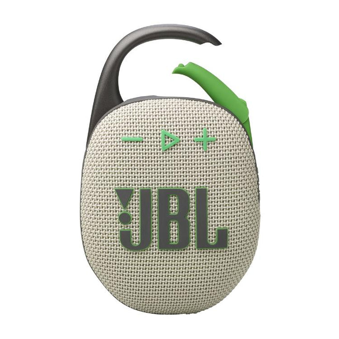 JBL Clip 5 | Haut-parleur à mousqueton portable - Bluetooth - IP67 - Sable-SONXPLUS Val-des-sources