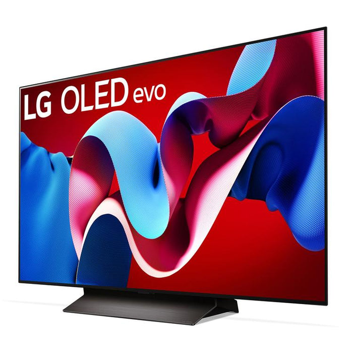 LG OLED48C4PUA | Téléviseur 48" 4K OLED - 120Hz - Série C4 - Processeur IA a9 Gen7 4K - Noir-SONXPLUS Val-des-sources