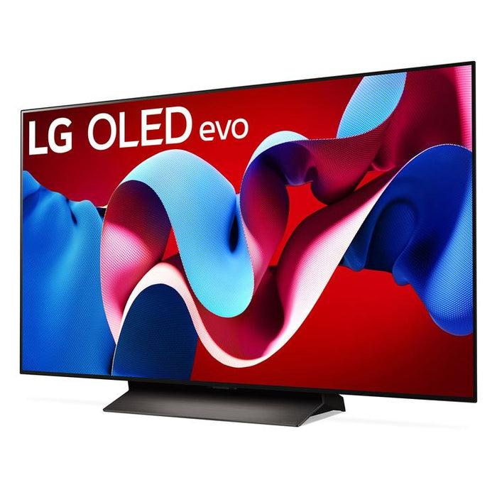 LG OLED48C4PUA | Téléviseur 48" 4K OLED - 120Hz - Série C4 - Processeur IA a9 Gen7 4K - Noir-SONXPLUS Val-des-sources