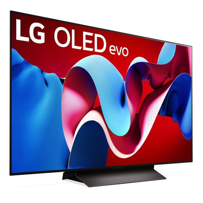 LG OLED48C4PUA | Téléviseur 48" 4K OLED - 120Hz - Série C4 - Processeur IA a9 Gen7 4K - Noir-SONXPLUS Val-des-sources