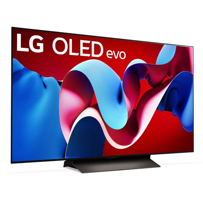 LG OLED48C4PUA | Téléviseur 48" 4K OLED - 120Hz - Série C4 - Processeur IA a9 Gen7 4K - Noir-SONXPLUS Val-des-sources