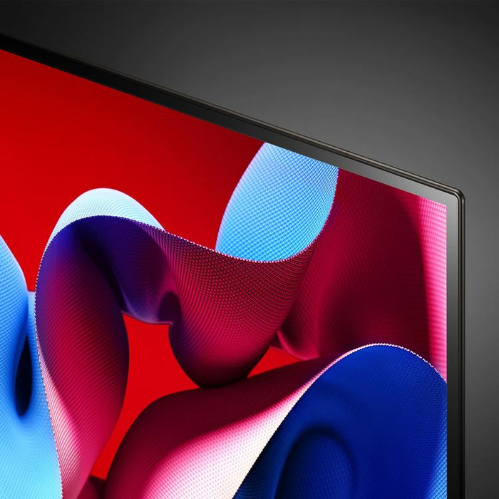 LG OLED48C4PUA | Téléviseur 48" 4K OLED - 120Hz - Série C4 - Processeur IA a9 Gen7 4K - Noir-SONXPLUS Val-des-sources