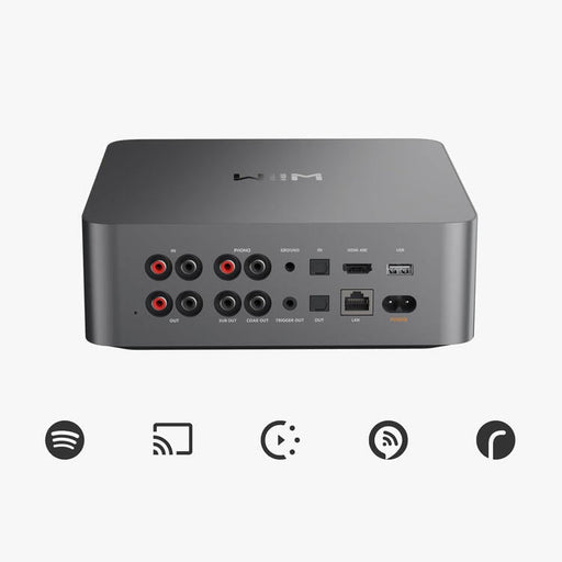 WiiM Ultra | Streaming Audio - Écran tactile de 3,5" - Boîtier aluminium-Sonxplus Val-des-sources