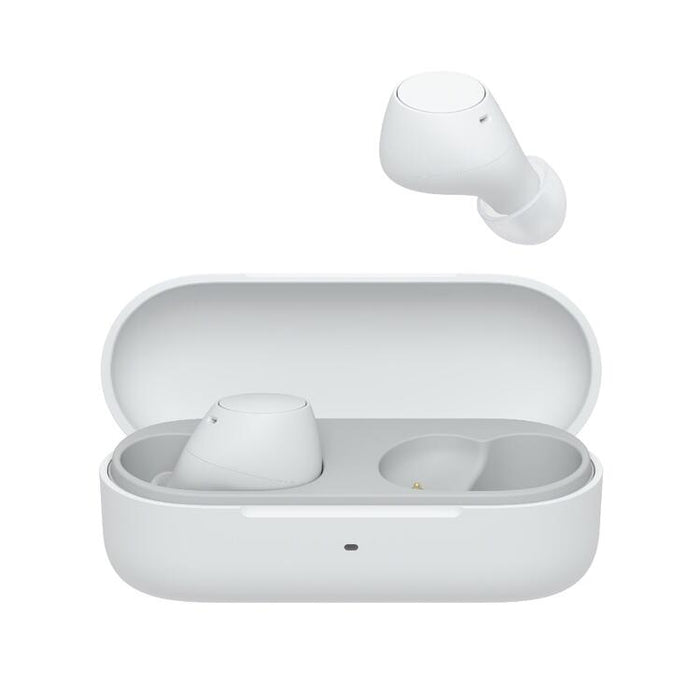 Sony WF-C510 | Écouteurs intra-auriculaires - 100% Sans fil - Bluetooth - Microphone - Jusqu'à 22 heures d'autonomie - IPX4 - Blanc-SONXPLUS Val-des-sources