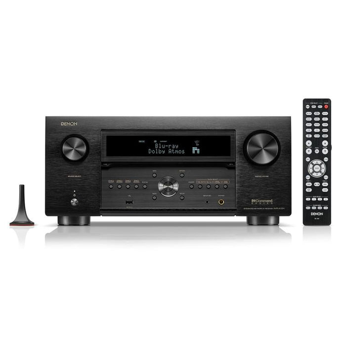 Denon AVR-A10H | Amplificateur de puissance 13.4 canaux - Cinéma maison - Bluetooth - Wi-Fi - 8K - HEOS - Noir-SONXPLUS Val-des-sources