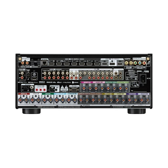 Denon AVR-A10H | Amplificateur de puissance 13.4 canaux - Cinéma maison - Bluetooth - Wi-Fi - 8K - HEOS - Noir-SONXPLUS Val-des-sources