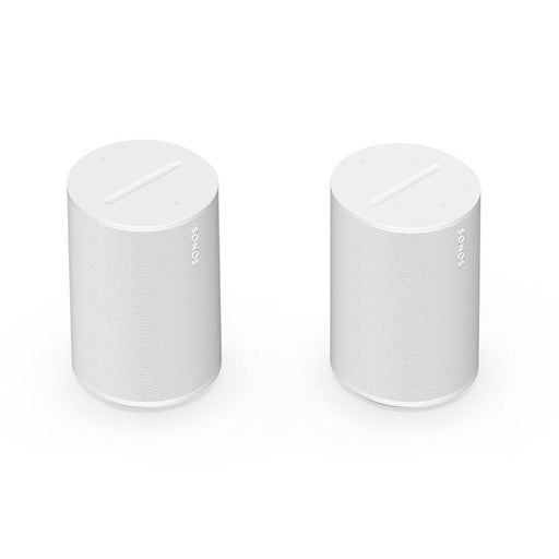 Sonos Era 100 Pro | Haut-parleur intelligent - PoE+ - Gestion des zones - Blanc - Paire-SONXPLUS Val-des-sources