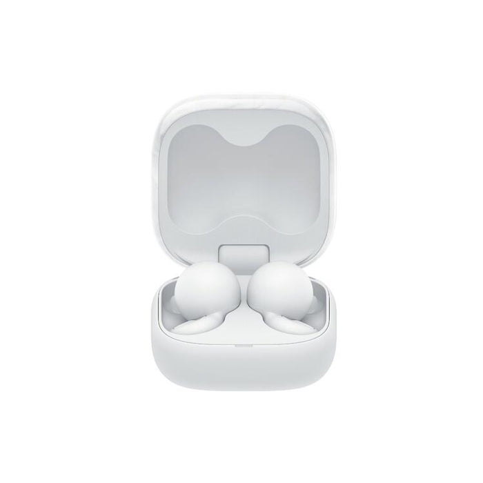 Sony Linkbuds Open | Écouteurs intra-auriculaires - 100% Sans fil - Bluetooth - Microphone - Jusqu'à 17,5 heures - Blanc-SONXPLUS Val-des-sources