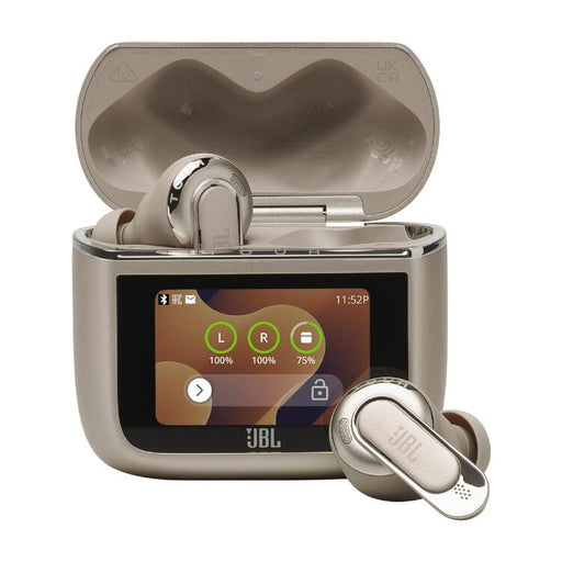 JBL TOUR PRO 3 | Écouteurs intra-auriculaires - Bluetooth - 6 microphones - Étui intelligent - Latté-SONXPLUS Val-des-sources
