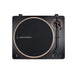 Audio-Technica AT-LP70XBTBZ | Table tournante Stéréo - Sans fil - Bluetooth - Entraînement par courroie - Entièrement automatique - Noir/Bronze-SONXPLUS Val-des-sources
