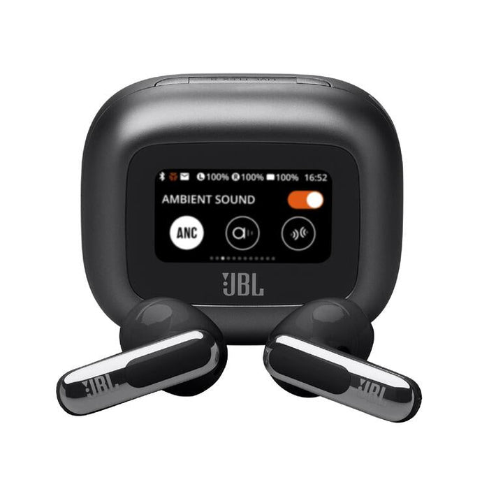 JBL Live Flex 3 | Écouteurs intra-auriculaire - Sans fil - Réduction de bruit - Écran tactile 1,45" - Noir-SONXPLUS Val-des-sources