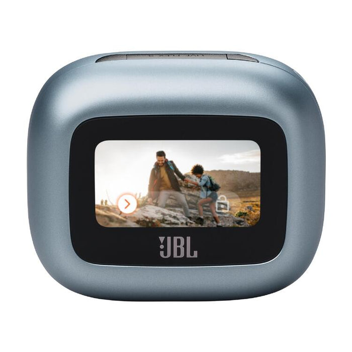 JBL Live Flex 3 | Écouteurs intra-auriculaire - Sans fil - Réduction de bruit - Écran tactile 1,45" - Bleu-SONXPLUS Val-des-sources