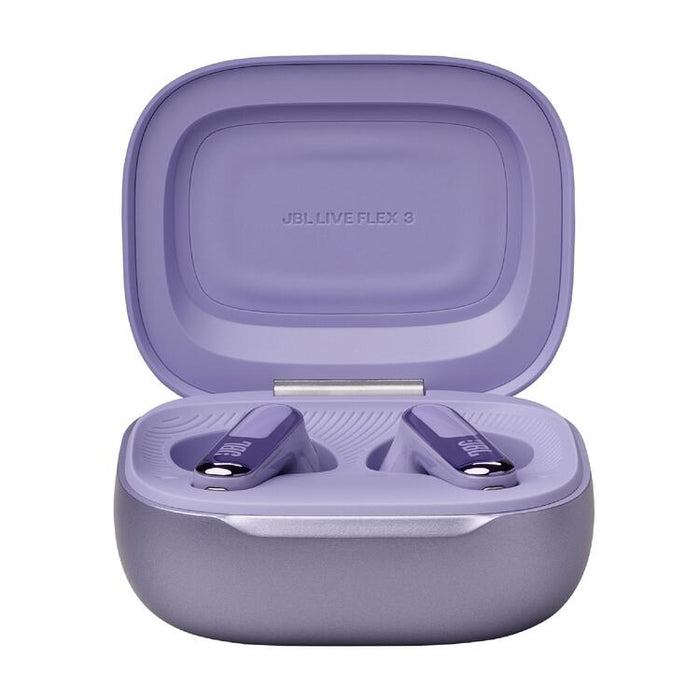 JBL Live Flex 3 | Écouteurs intra-auriculaire - Sans fil - Réduction de bruit - Écran tactile 1,45" - Mauve-SONXPLUS Val-des-sources