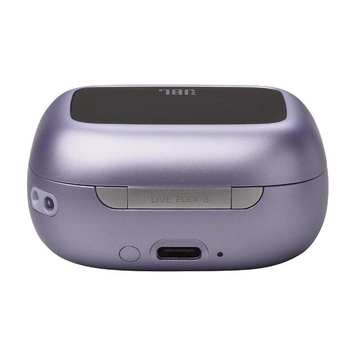JBL Live Flex 3 | Écouteurs intra-auriculaire - Sans fil - Réduction de bruit - Écran tactile 1,45" - Mauve-SONXPLUS Val-des-sources