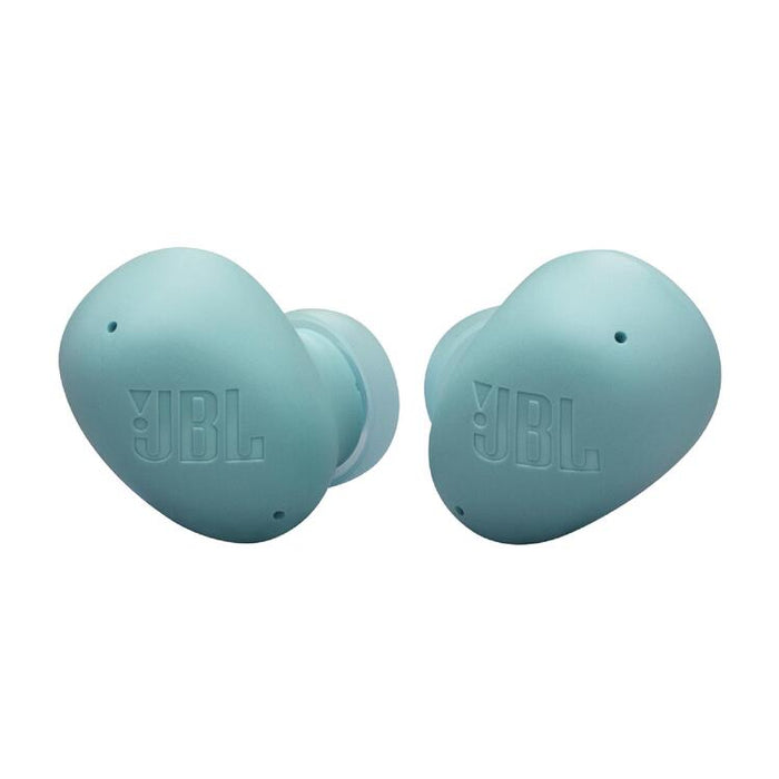 JBL Vibe Buds 2 | Écouteurs intra-auriculaires - Sans fil - Bluetooth - Technologie Smart Ambient - Bleu-SONXPLUS Val-des-sources