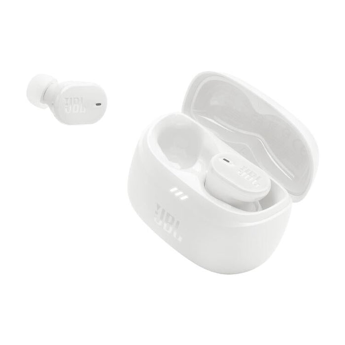 JBL Tune Buds 2 | Écouteurs intra-auriculaires - 100% - Sans fil - Bluetooth - Réduction de bruit - 6 microphones - Blanc-SONXPLUS Val-des-sources