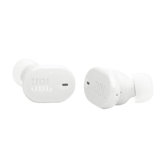 JBL Tune Buds 2 | Écouteurs intra-auriculaires - 100% - Sans fil - Bluetooth - Réduction de bruit - 6 microphones - Blanc-SONXPLUS Val-des-sources