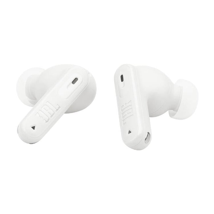 JBL Tune Beam 2 | Écouteurs intra-auriculaires - 100% Sans fil - Bluetooth - Smart Ambient - 6 Microphones - Blanc-SONXPLUS Val-des-sources