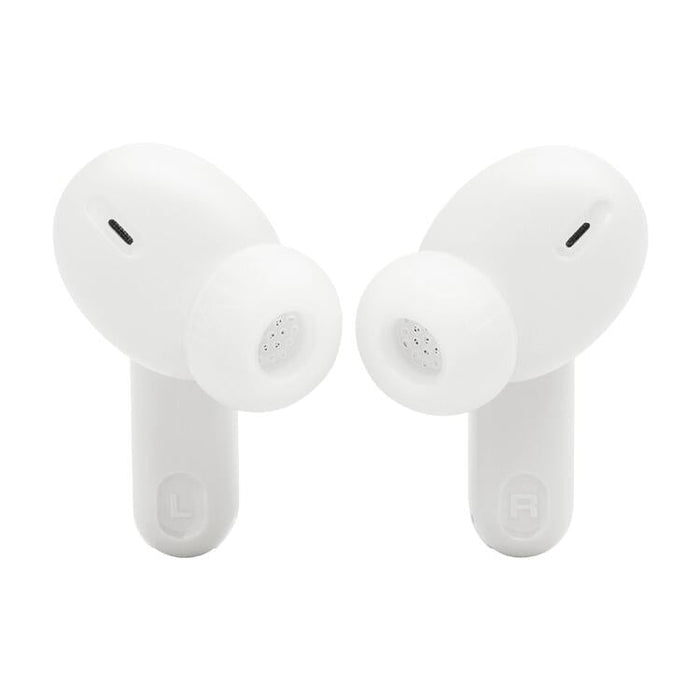 JBL Tune Beam 2 | Écouteurs intra-auriculaires - 100% Sans fil - Bluetooth - Smart Ambient - 6 Microphones - Blanc-SONXPLUS Val-des-sources