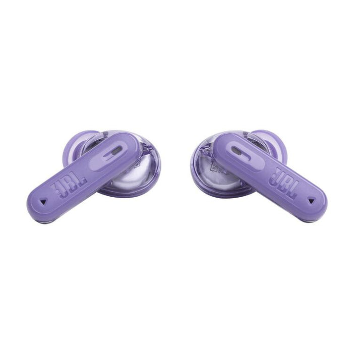 JBL Tune Beam 2 | Écouteurs intra-auriculaires - 100% Sans fil - Bluetooth - Smart Ambient - 6 Microphones - Mauve Fantôme-SONXPLUS Val-des-sources
